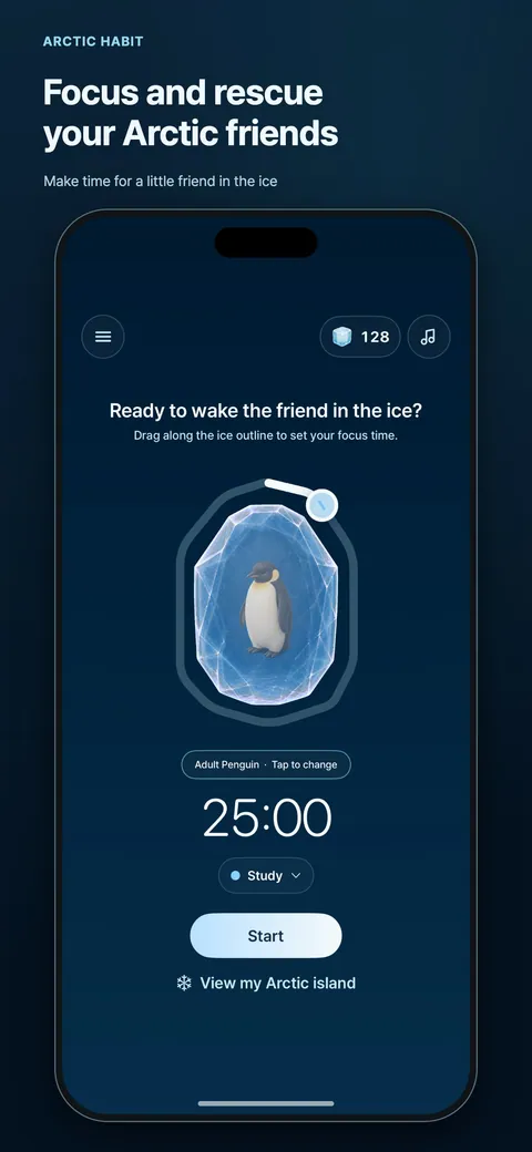 Focus and rescue your Arctic friends